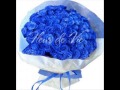 Синии розы 