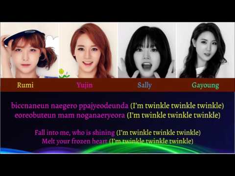 [LYRICS] UNICORN - Blink Blink [ROM/Eng Subs/KPOP LYRICS)