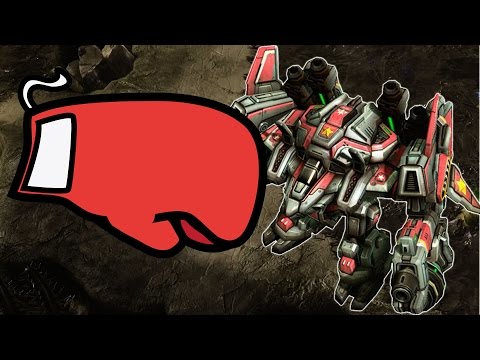 Beating Up A Mech Terran [StarCraft 2: Heart of the Swarm]