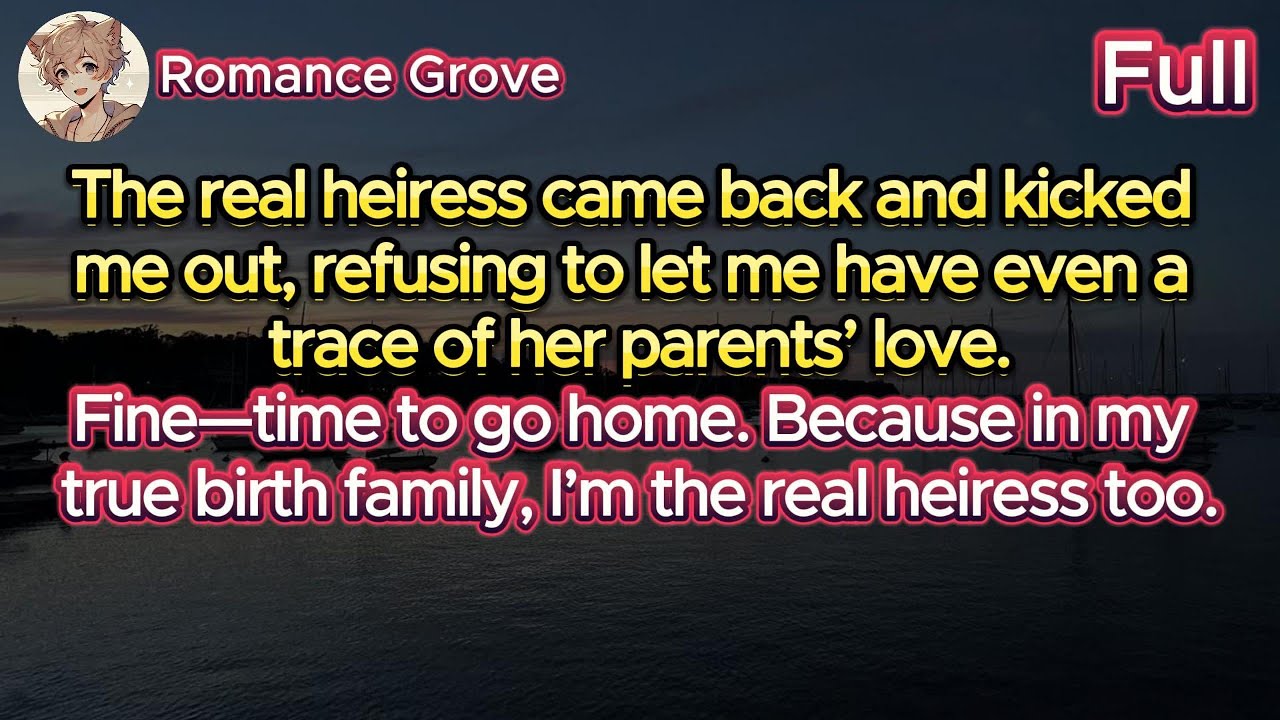 She came back and kicked me out—fine. I’ll return to my birth family, where I’m the real heiress too