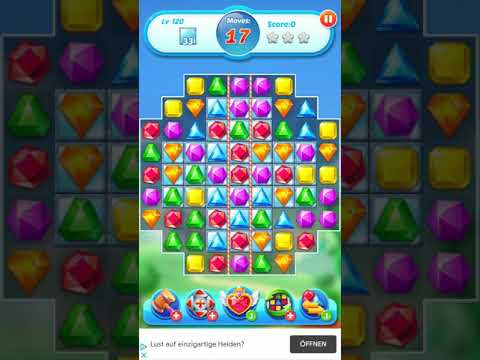 Jewel Crush 💎 - Jewels & Gems Match 3 Legend 2020 Level 120 ⭐ no Booster 👑 Android Gameplay ✅