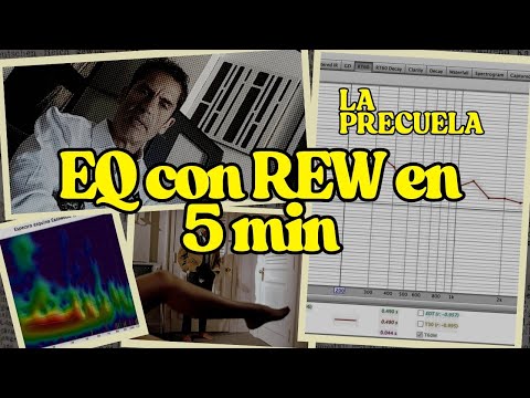  [José Almagro] EQ en 5 min con REW: LA PRECUELA de los TUTORIALES REW