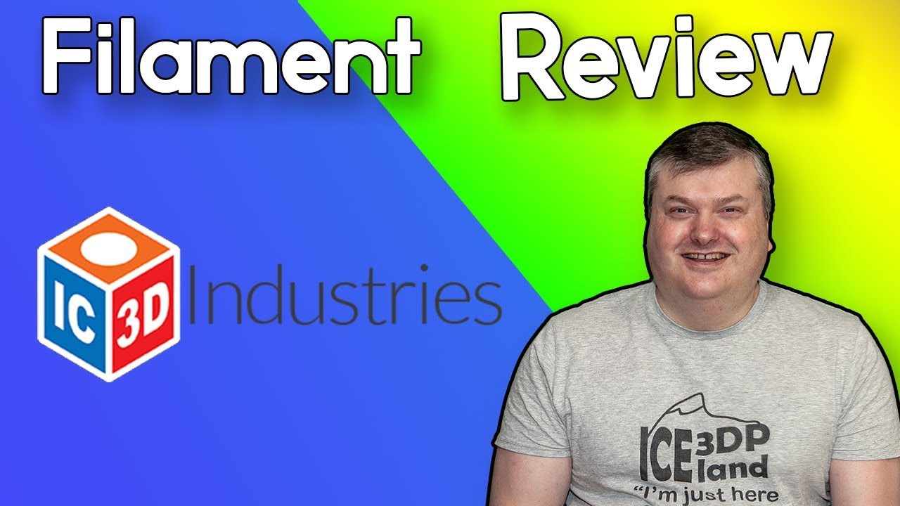 IC3D PETG 3D Printing Filament Review