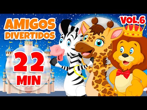 Amigos Divertidos Vol. 6 - Giramille 22 min | Desenho Animado Musical