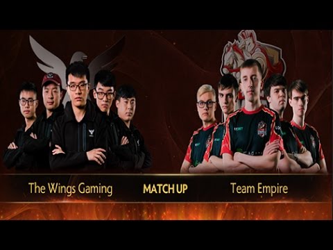 Wings vs Empire Live - Group Stage bo2 - Dota 2 Asia Championships 2017