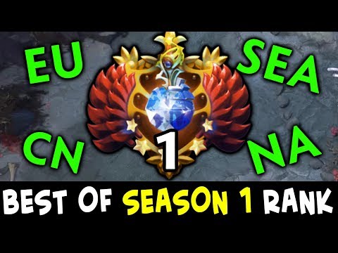 BEST of SEASON 1 Ranked — TOP-1 players in ALL REGIONS