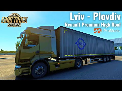 Used Car Batteries from Lviv (Ukraine) to Plovdiv (Bulgaria) | Renault Premium High Roof