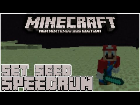 GenSpace Gaming - Minecraft New 3DS Speedrun In 6:44! [Set Seed Any% #3]
