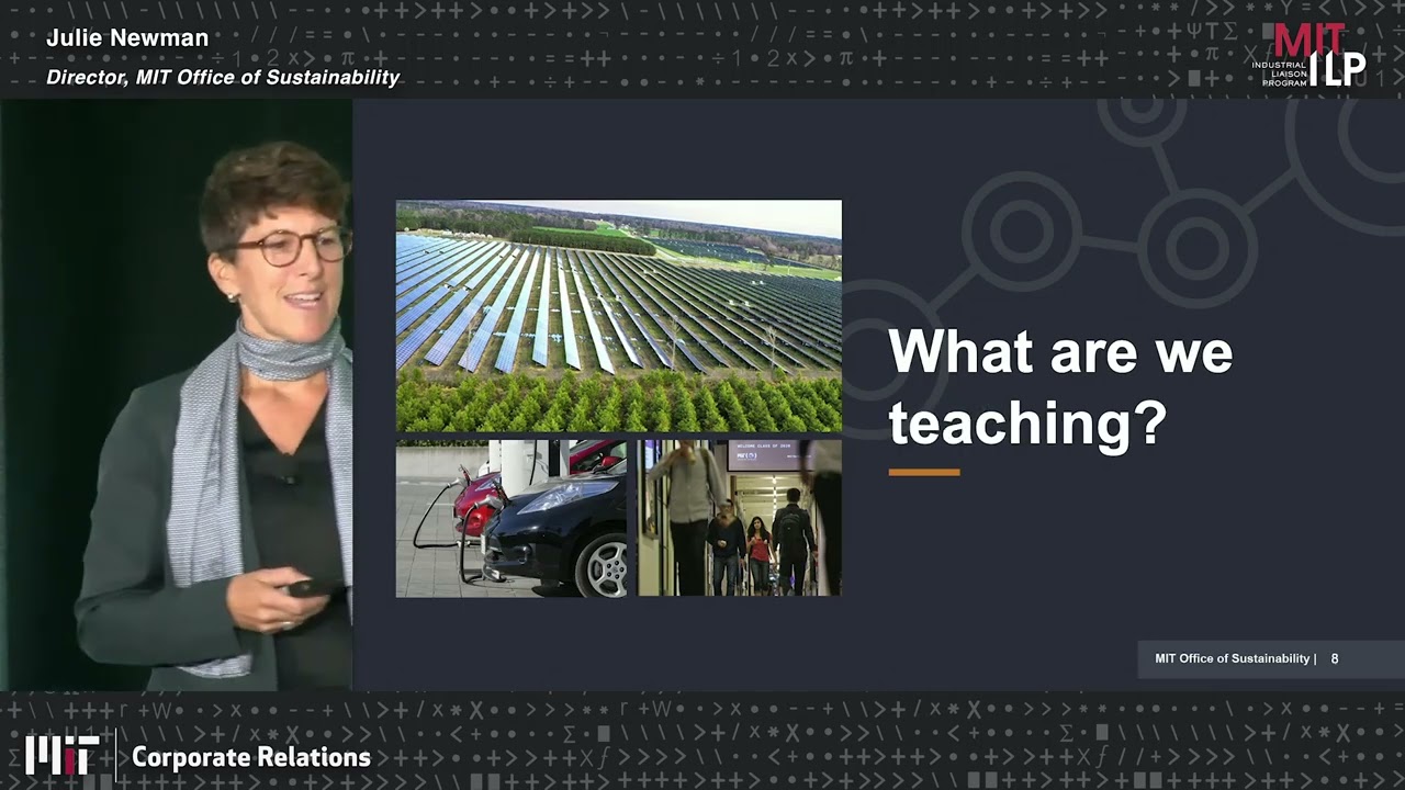Sustainability: Julie Newman, Dr. Julie Newman on YouTube