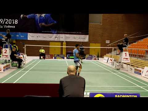 LI NING Czech Open 2018 - Toma Junior POPOV - Subhankar DEY - 1. game