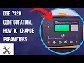 Deepsea 7320 DG Control Module   |  DSE |  Configuration  |  How to Change Settings & Parameters