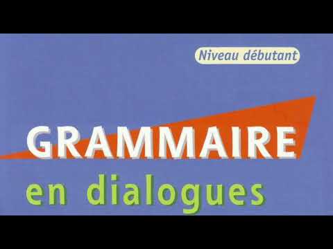 GRAMMAIRE EN DIALOGUE NIVEAU DÉBUTANT