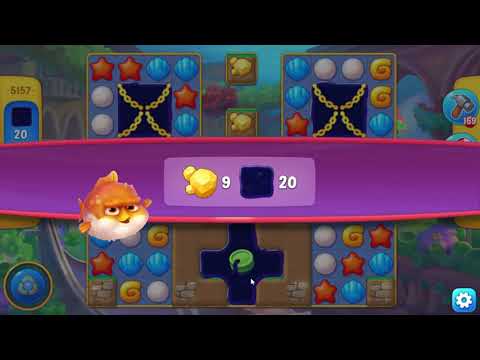 Fishdom 5157 Hard Level - NO BooSTERS