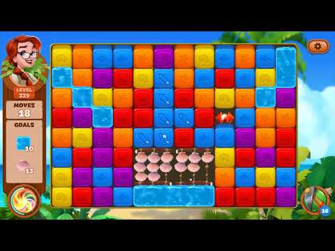 Lost Island: Blast Adventure - Level 339 (No Boosters) HD