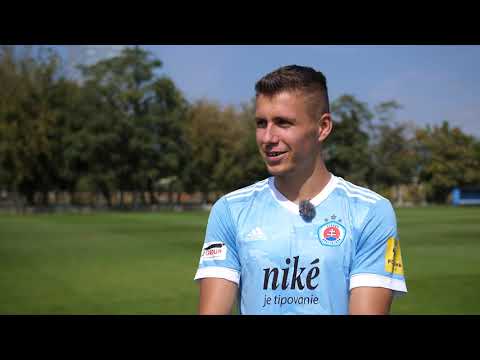 Samuel Mráz (ŠK Slovan) pred Zápasom mesiaca