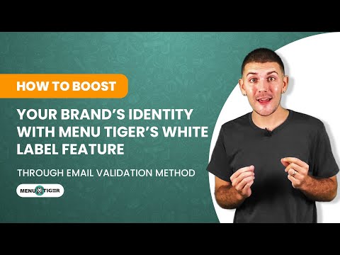 Menu Tiger White Label