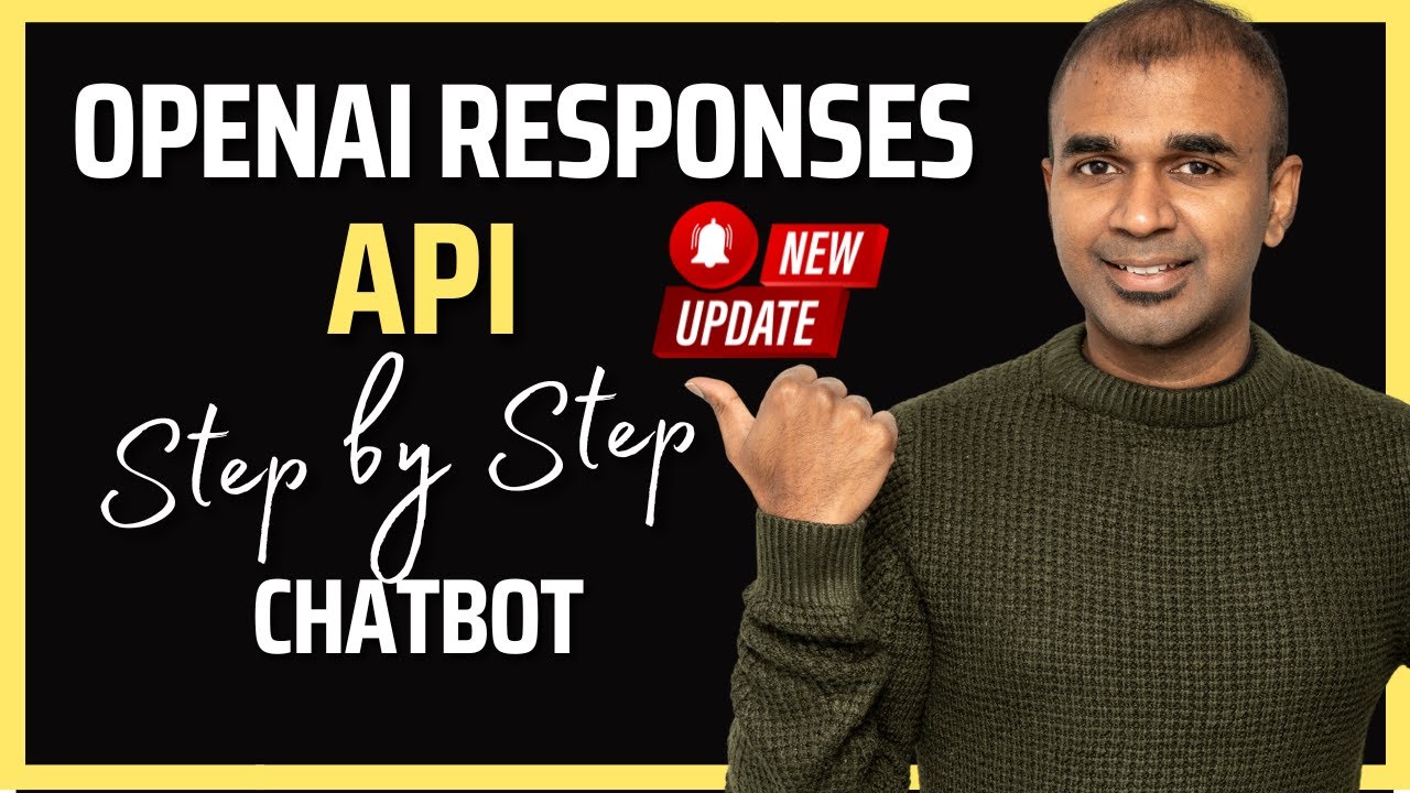 OpenAI Responses API: EASY Beginners Tutorial in 14 Mins!