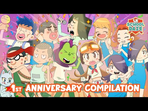 LK School Daze 1st Anniversary 🥳 | #LKSchoolDaze #Animation