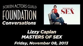 Conversations with Lizzy Caplan of MASTERS OF SEX
