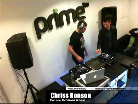 Prime FM live - We are Cre8tion Radio Show - Chriss Ronson 2012.02.23.