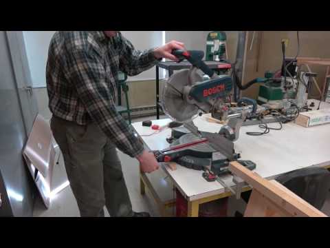 Bosch Compound Miter Saw Training