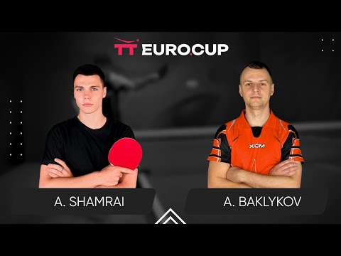 16:45 Andrii Shamrai - Andrii Baklykov 20.05.2024 TT Euro.Cup Ukraine Star. TABLE 4