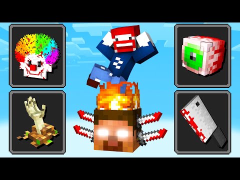 So lebst du auf 1 Herobrine Block 😂