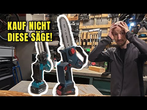 Makita DUC101 vs Bosch GKE 18V-20 - Pruning saw comparison