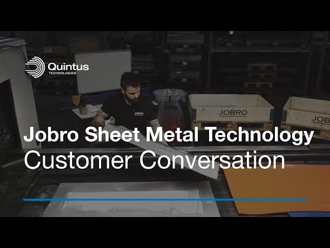 Quintus Customer Conversations: Jobro Sheet Metal Technology