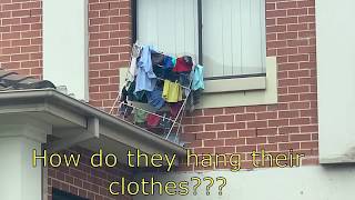 how to hang clothes to dry..... smart or not??????