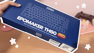 Download lagu EPOMAKER TH80 ASMR Unboxing! Amazing Keyboard! mp3