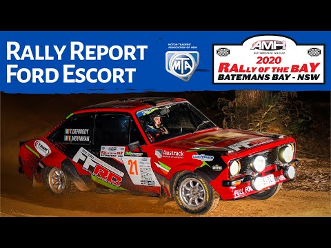 Rally Action - Ford Escort RS1800 - Tom Dermody - Rally of the Bay