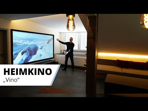 Home cinema "Vino" - made by HEIMKINORAUM Stuttgart