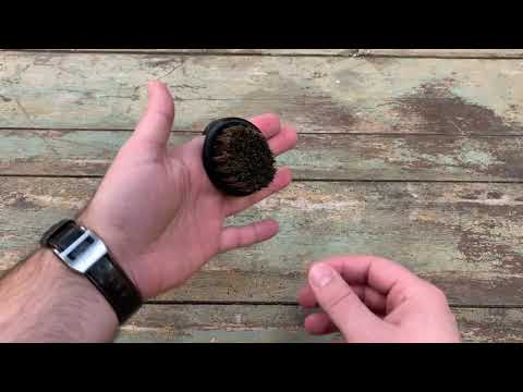 Irving Barber Company Knuckle Brush, Medium/Soft, Black