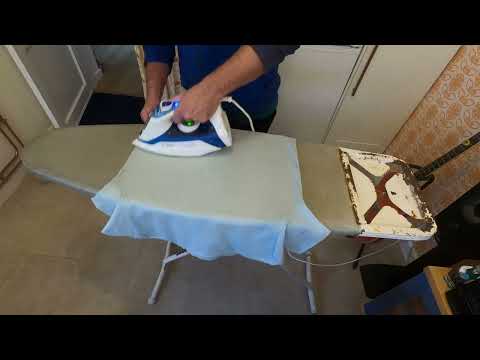 How to iron a T Shirt T-Shirt correctly and quickly