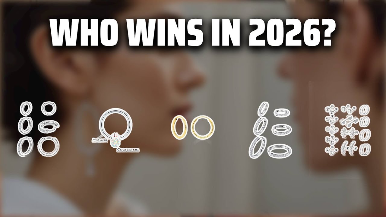 The Top 5 Best Ear Cartilage Earrings in 2026 - Must Watch Before Buying!