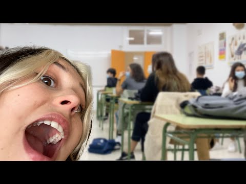 I recorded my first day of school and this is the result