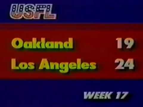 1984 USFL Week 17 - ESPN Highlights