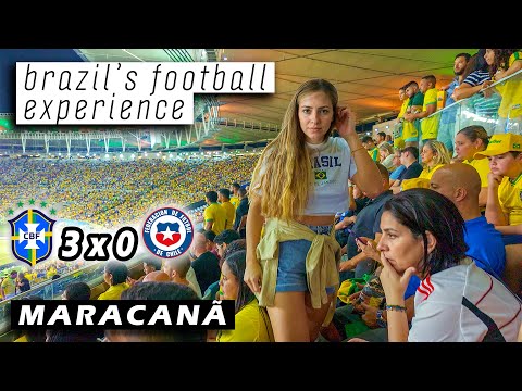 🇧🇷 BRAZIL 3 x 0 CHILE 🇨🇱 Brazil's Football Experience — Maracanã Stadium Walk, Rio de Janeiro — 2025