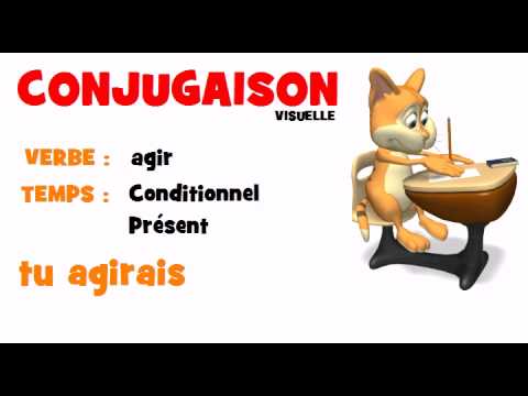 FRENCH VERB = agir = Conditionnel Présent