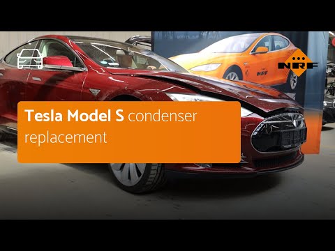 Tesla Model S condenser replacement