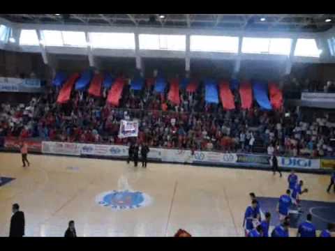 Atmosfera CSM Oradea vs U Mobitelco Cluj - Play-Off 12/13 - Meci1