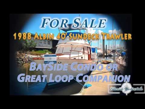 88 Albin 40' SunDeck Live-Aboard Trawler