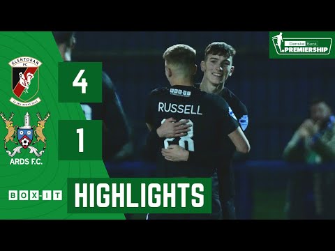 Ards vs Glentoran - County Antrim Shield Quarter Final 2022 [1-4]