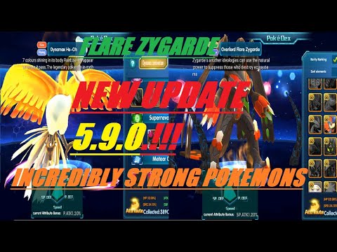 POKELAND LEGENDS -  NEW UPDATE 5.9.0!!! FLARE ZYGARDE - INCREDIBLY POKEMONS!!!