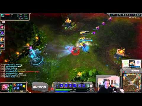 Bjergsen - AP Alistar vs Ziggs - mid [R/m] (Challenger I)