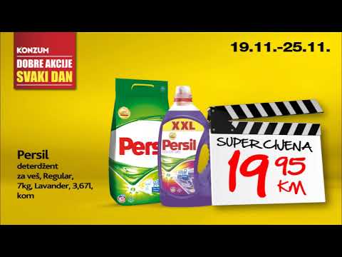 Dobre akcije svaki dan iz Konzum kataloga! 19.11.-25.11.2018.