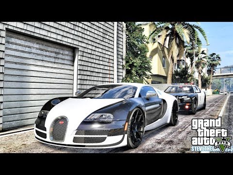 GTA 5 REAL LIFE MOD #664 - THE BUGATTI'S OUT TODAY(GTA 5 REAL LIFE MODS)