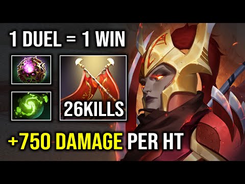 How to Play Offlane LC in 7.33d with Solo Duel Hunt +750 Damage Per Hit Dota 2