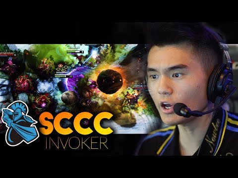 NEWBEE.SCCC INSANE Invoker vs LFY.inflame Axe EPIC BATTLE - Dota 2 Invoker
